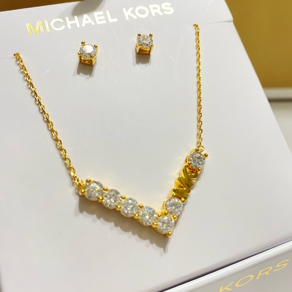 Michael Kors Jewelry - Nwt MK necklace & earrings
